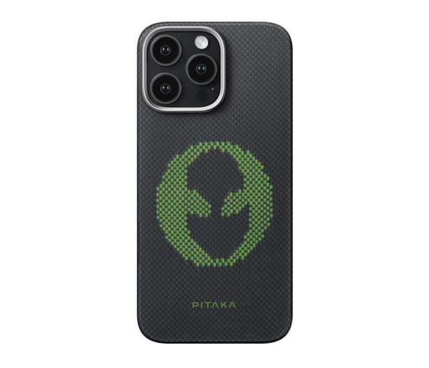 PITAKA x Aries Tactile Woven Case do iPhone 16 Pro Max Alien - 1541545 - zdjęcie